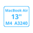 MacBook Air 13 Zoll M4 A3240 Display Reparatur