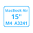 Display Reparatur eines MacBook Air M4 15 A3241