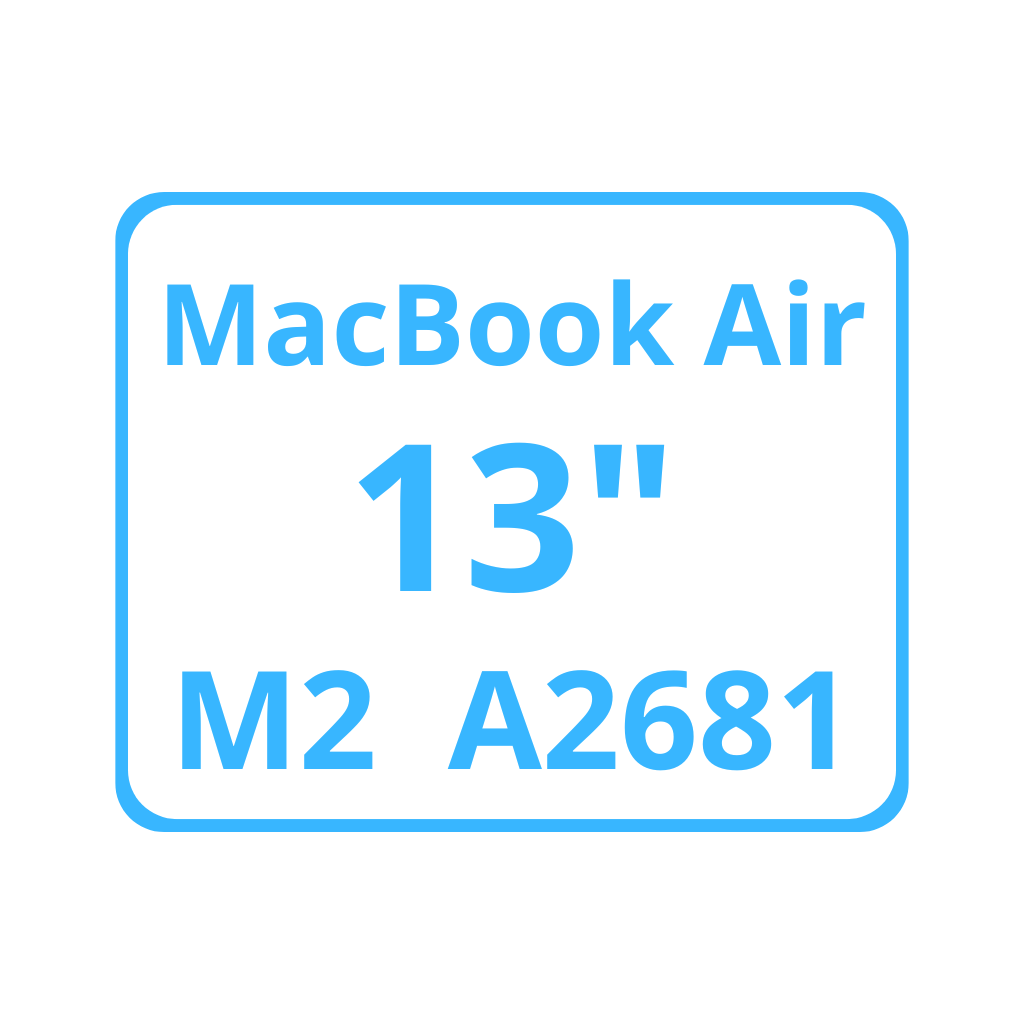 Display Reparatur eines MacBook Air M2 13 A2681
