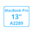 Display Reparatur eines MacBook Pro 13 A2289 2020