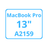 Display Reparatur eines MacBook Pro 13" A2159
