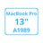 Display Reparatur eines MacBook Pro 13" A1989 2018