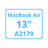 Display Reparatur eines MacBook Air A2179