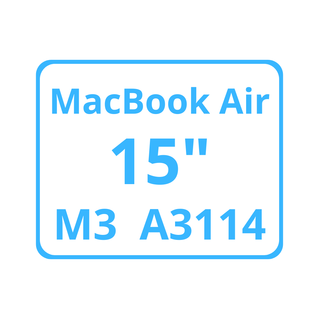 Display Reparatur eines MacBook Air M3 15 A3114