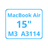 Display Reparatur eines MacBook Air M3 15 A3114