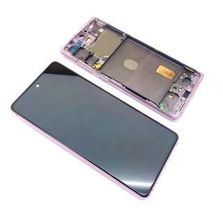 Original Samsung Galaxy S20 FE SM-G780F / SM-G781B Display Pink Cloud Lavender Purple