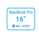 Display Reparatur eines MacBook Pro 16 A2991 M3
