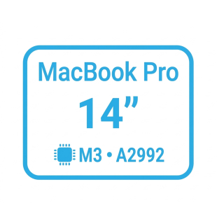 Display Reparatur eines MacBook Pro 14 M3 A2992