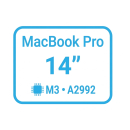 Display Reparatur eines MacBook Pro 14 M3 A2992