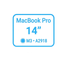Display Reparatur eines MacBook Pro 14 M3 A2918