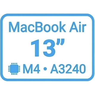 Display Reparatur eines MacBook Air M4 13 A3240